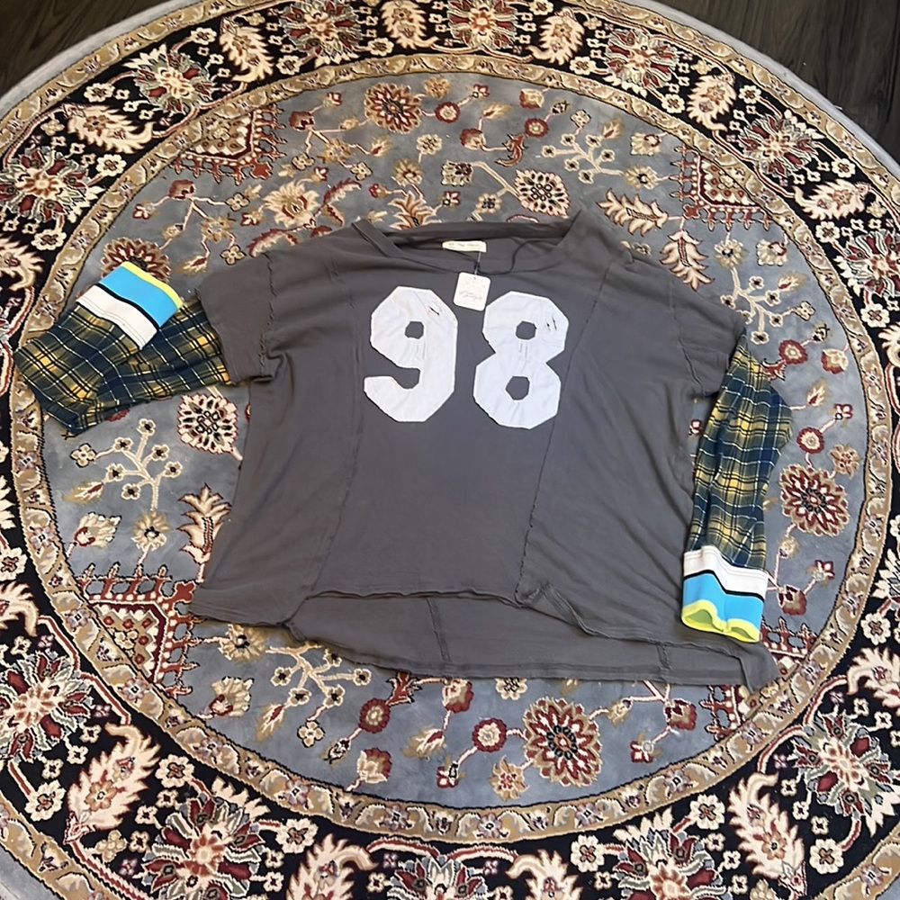 NWT free people combo Med so cute not brownish like shown gray - Picture 6 of 7